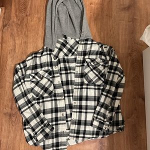 H&M Flannel Button Up